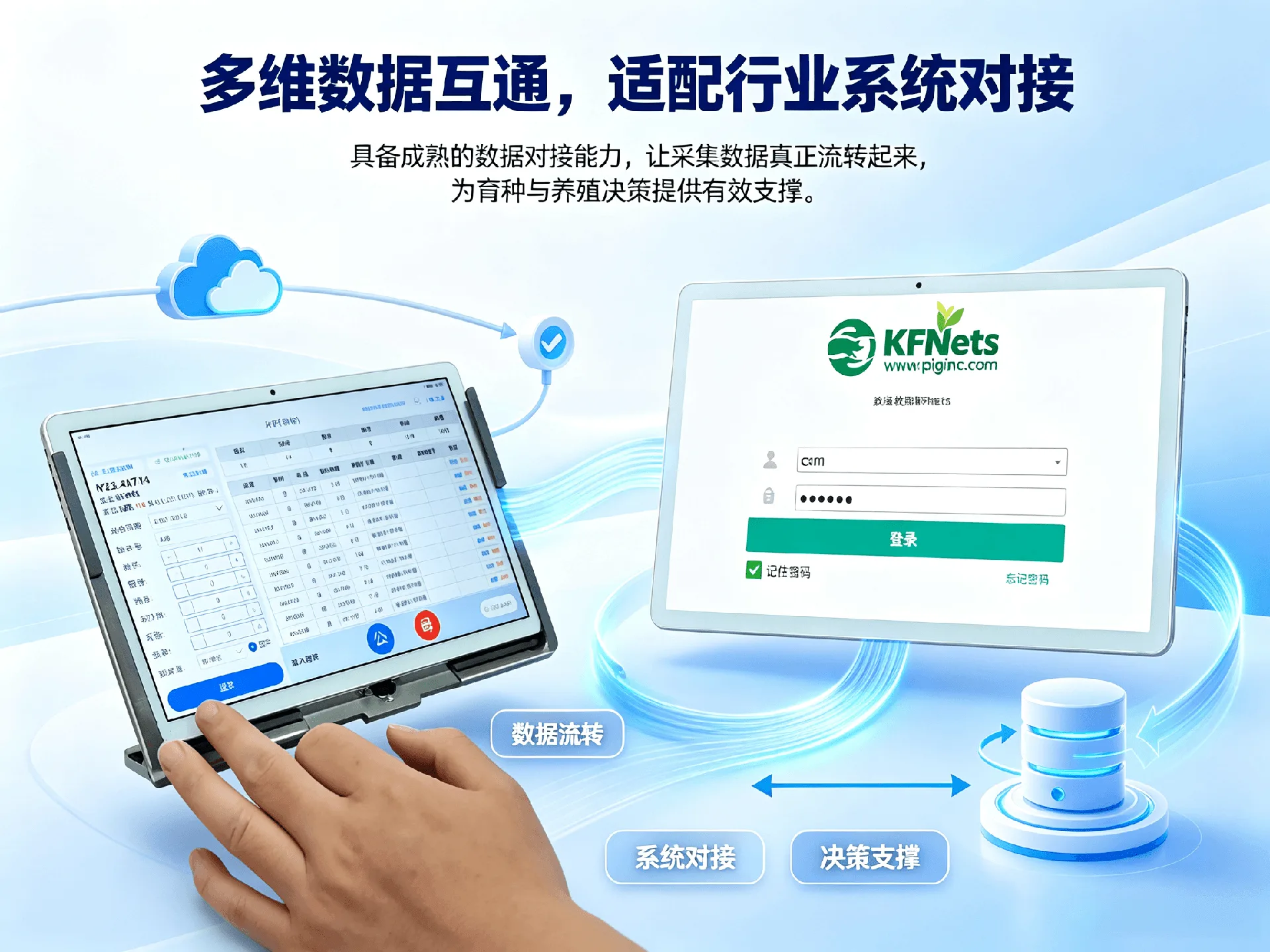 互牧产房仔猪护理车数据互通：一键同步开福育种系统与开放平台API