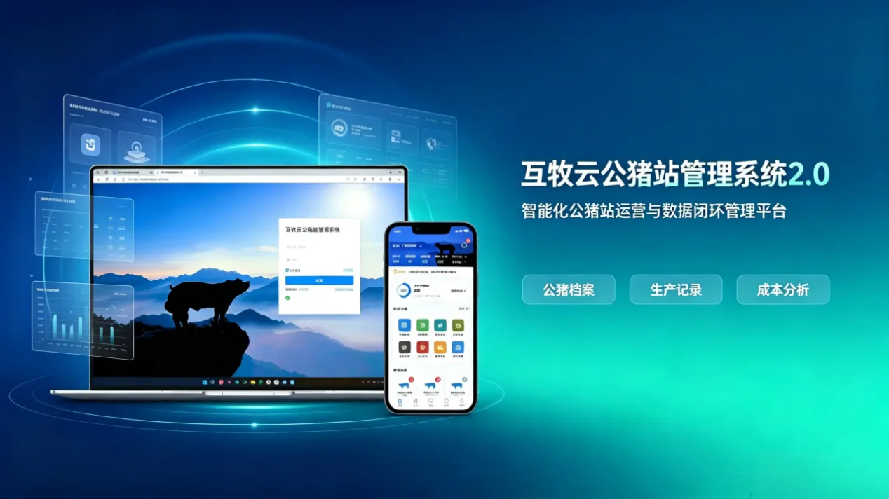 互牧科技持续深耕养猪业,推出商业化公猪站管理系统