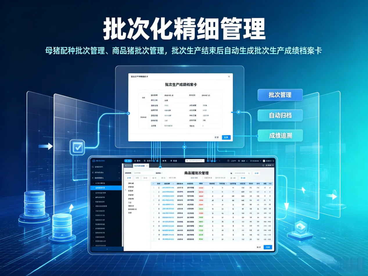 养猪管理软件选型指南:精准避坑,选对适配猪场的智能管理系统